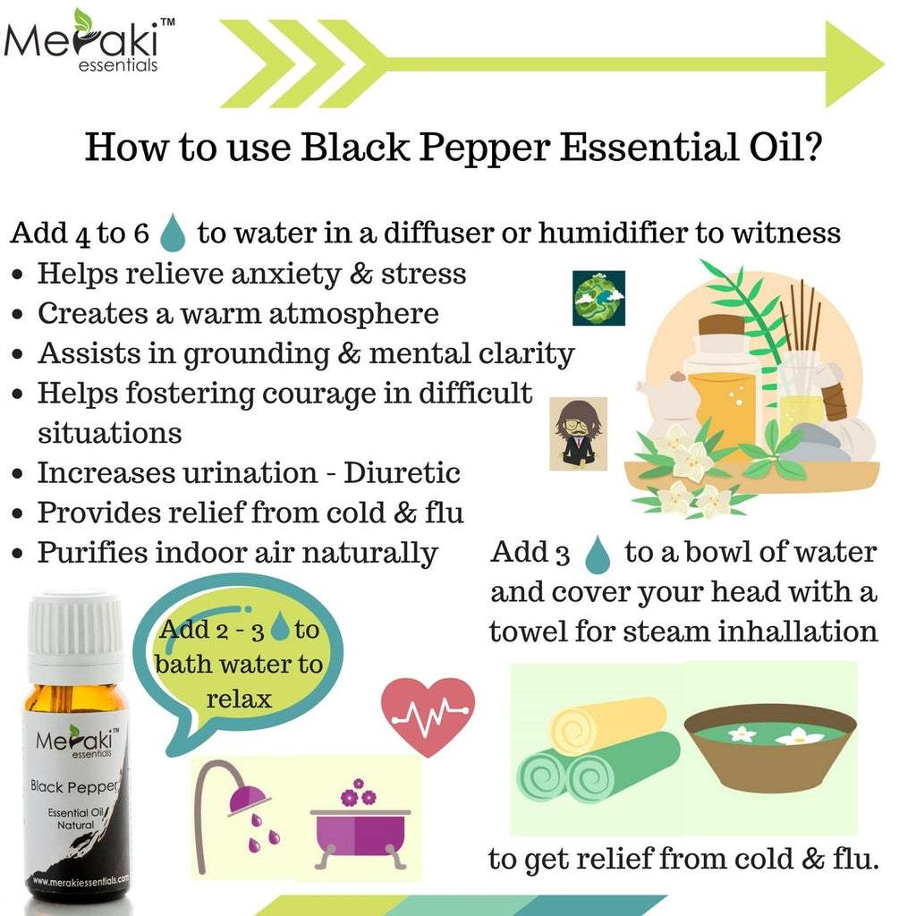 Black Pepper Essential Oil Uses