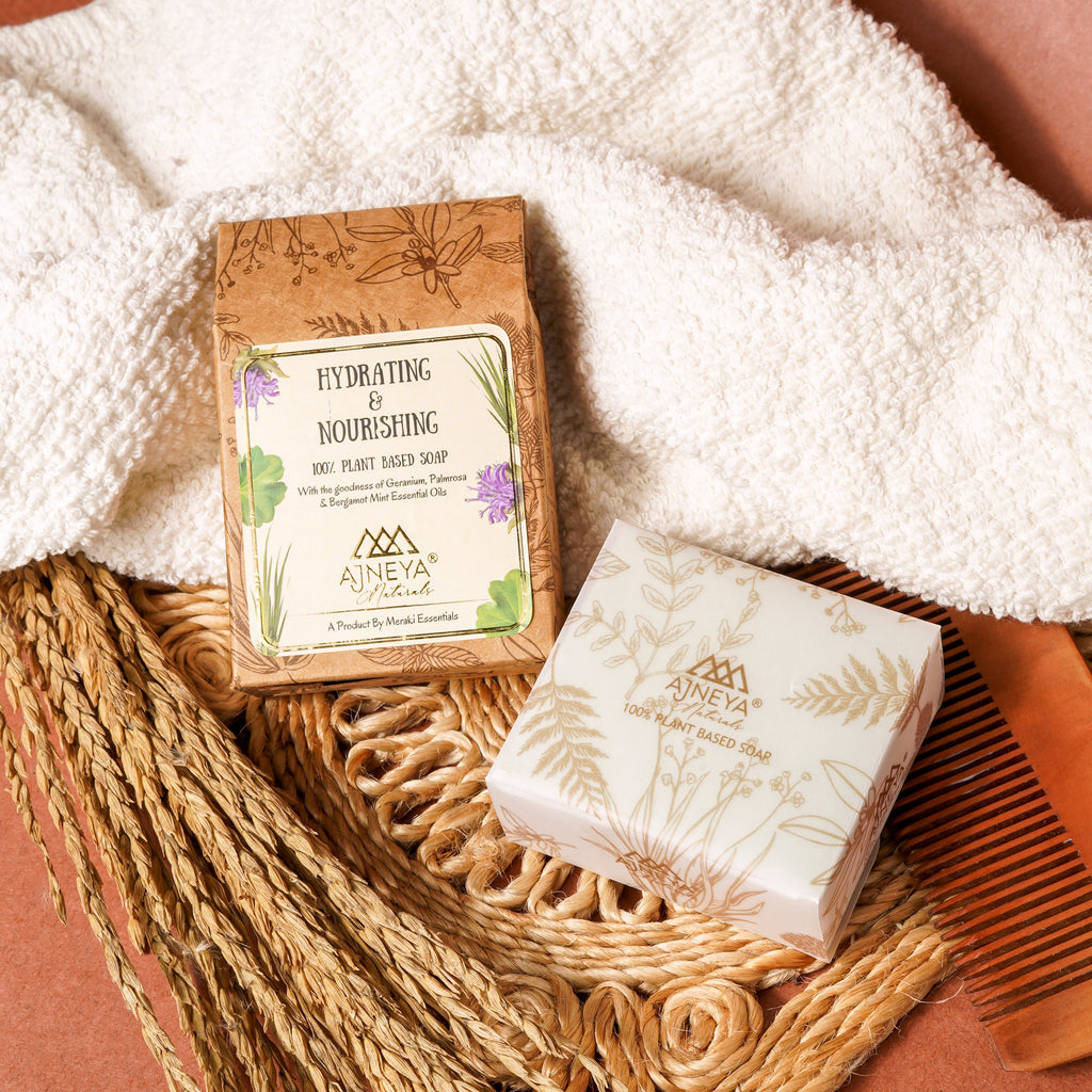 Ajneya Naturals - Hydrating and Nourishing Handmade Cold processed Soap