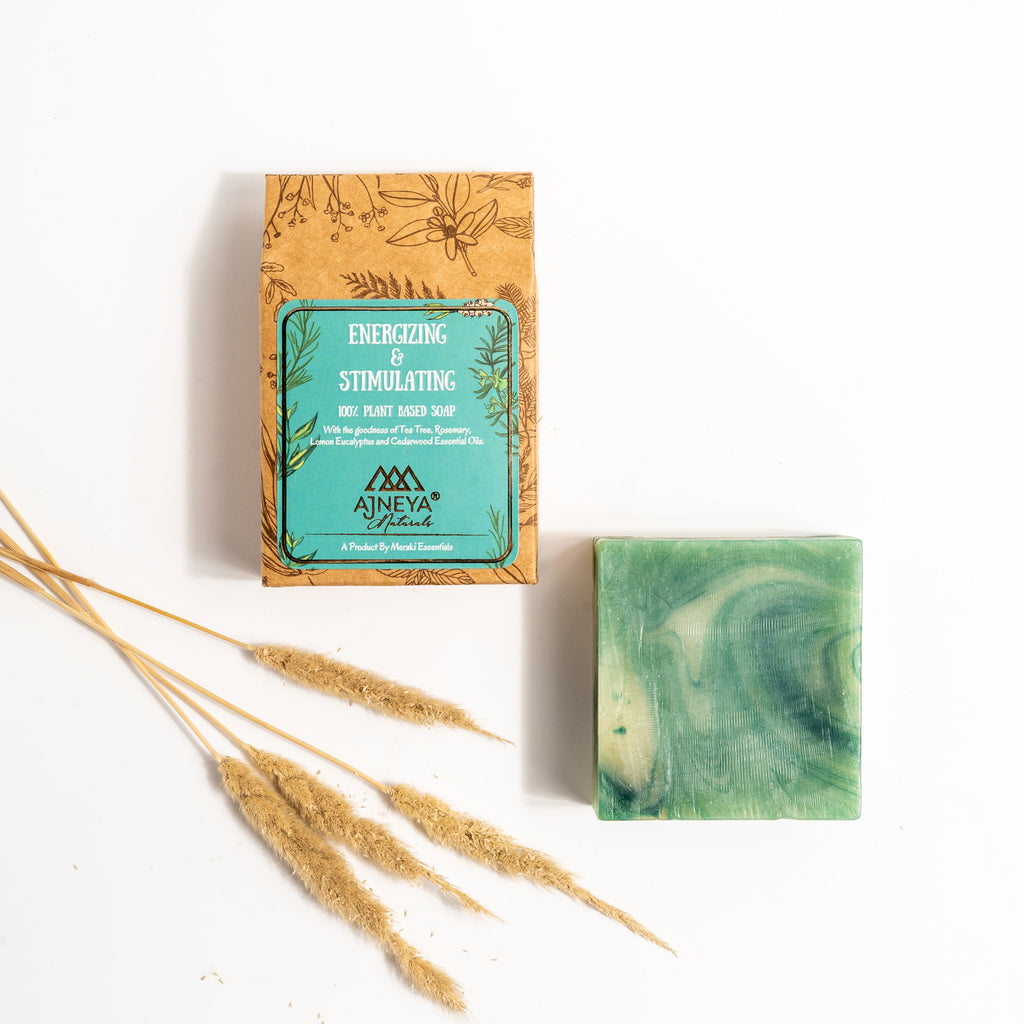 Ajneya Naturals - Energizing and Stimulating Handmade Cold processed Soap