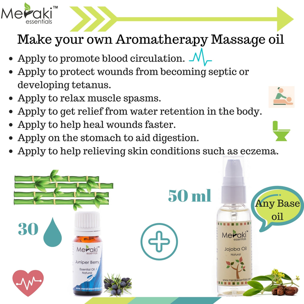 juniper berry massage oil