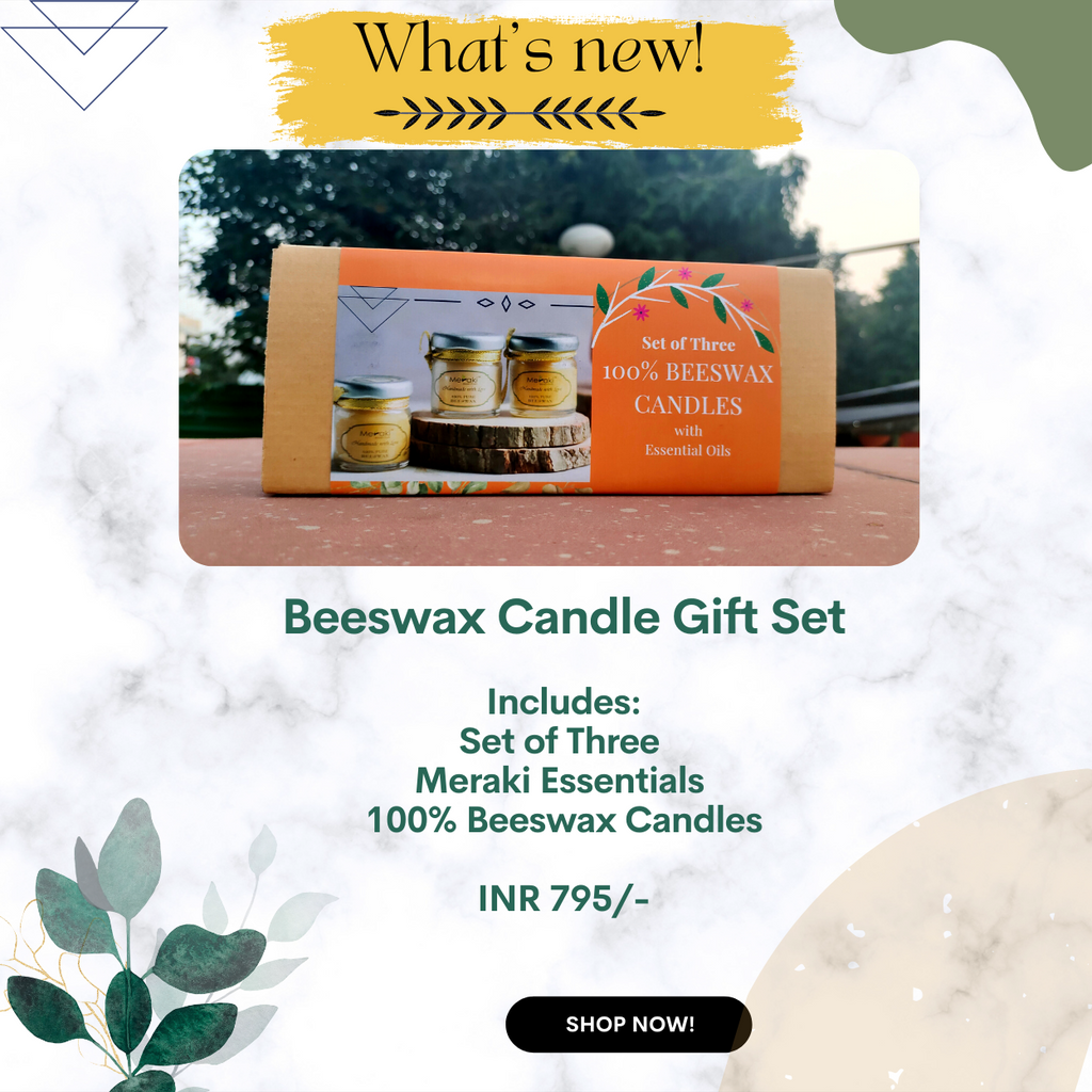 Beeswax Aromatherrapy Candle Gift Set