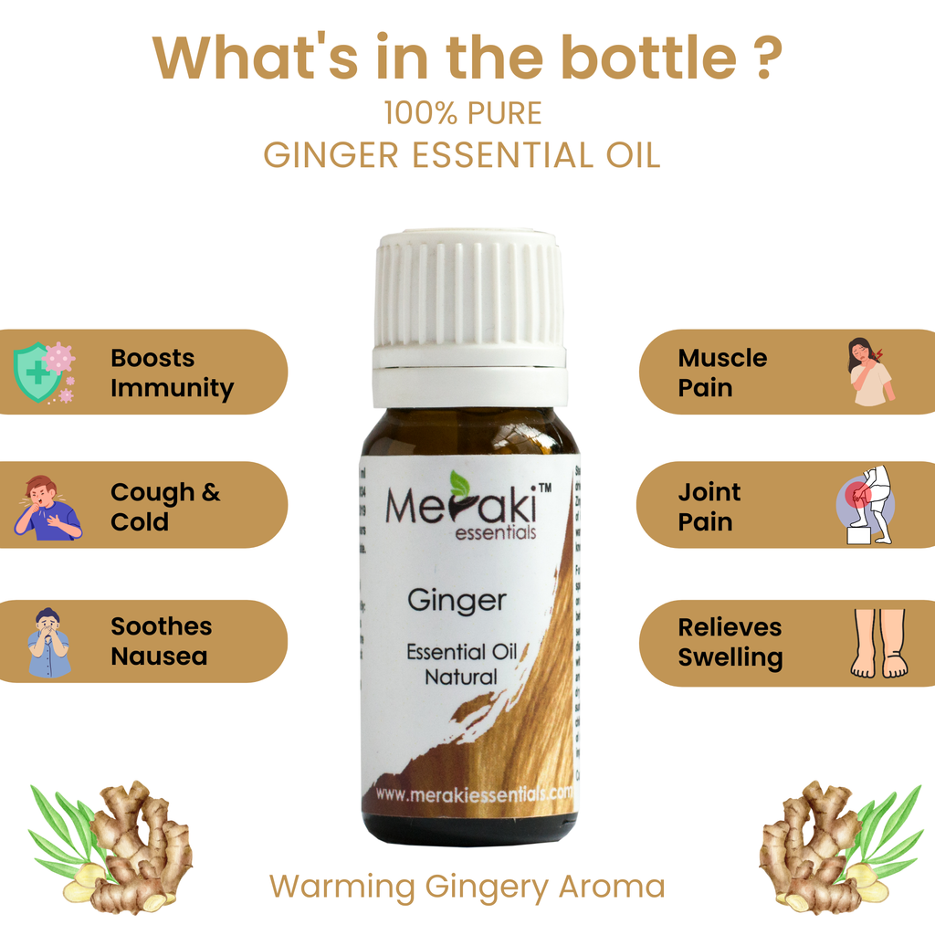 Benefits of ginger essential oil