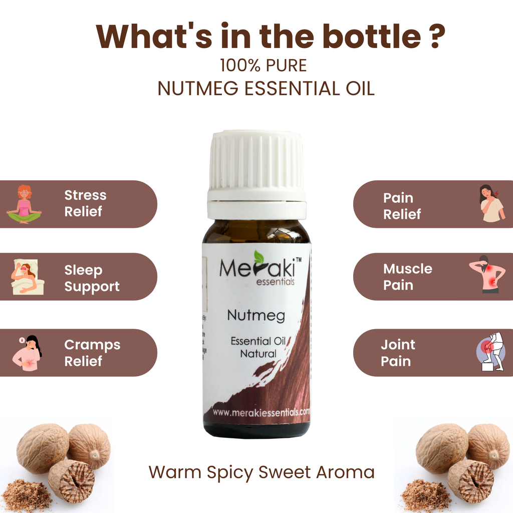 Benefits of Nutmeg Essential oil