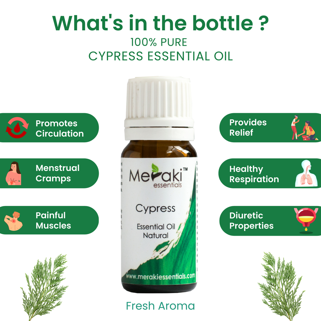 benefits Cypress essential oil