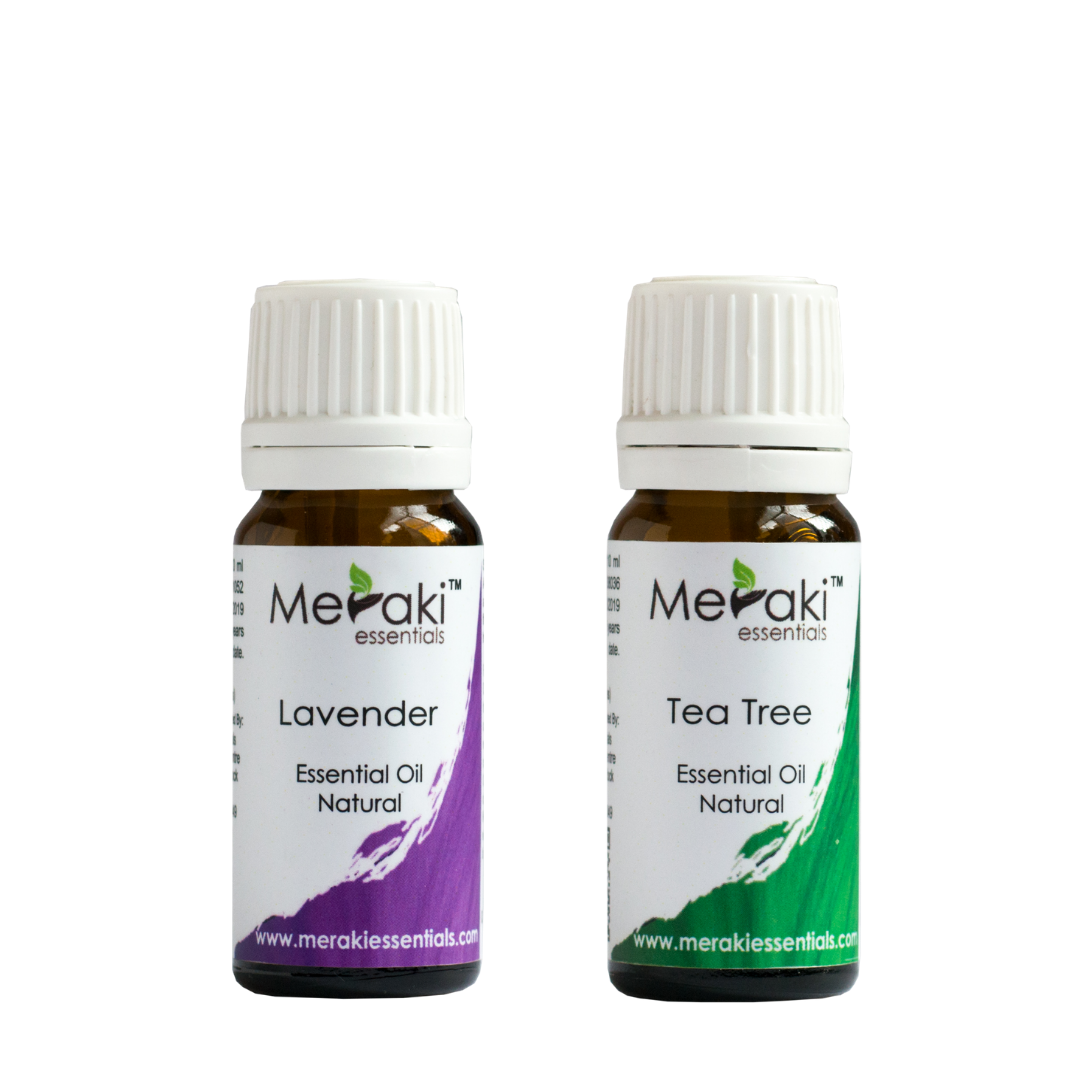 lavender or tea tree oil for acne Acne & Dandruff Essential Oil Set - Lavender & Tea Tree Oil