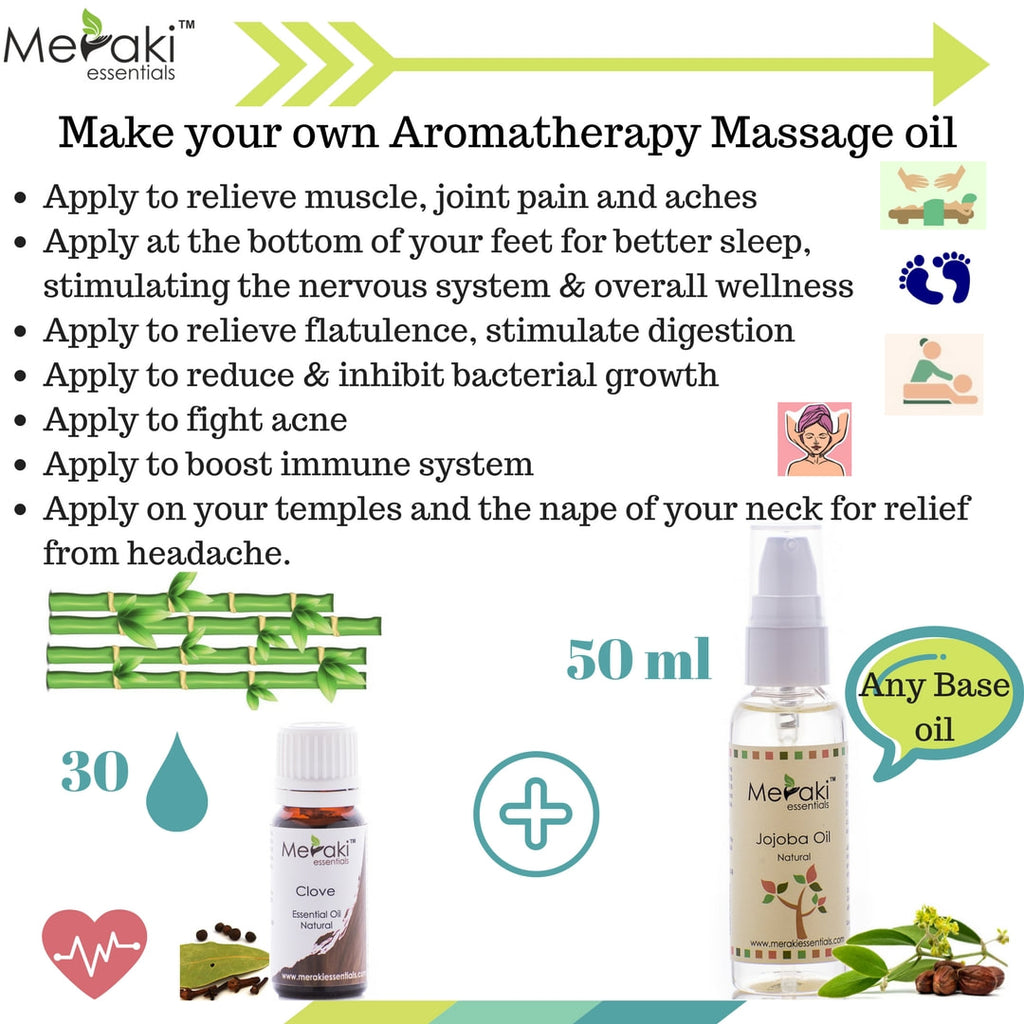 Aromatherapy use Clove Leaf Oil 
