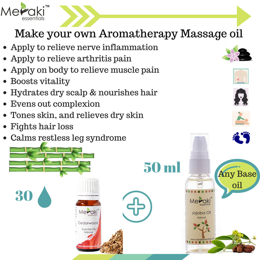 Cedarwood aromatherapy Massage