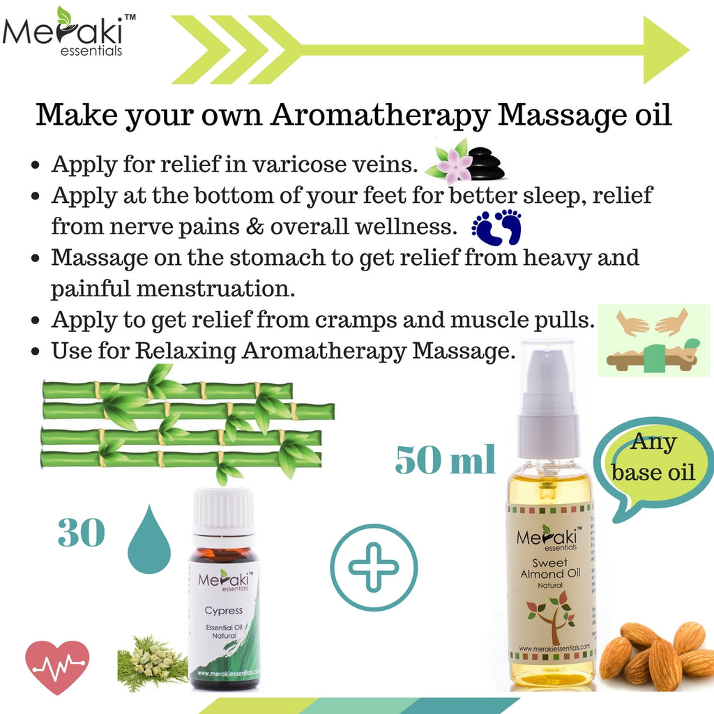 cypress massage oil