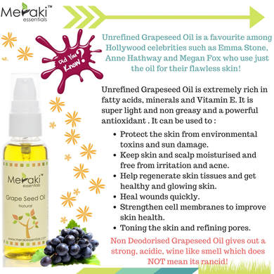 how to use of Grapeseed Oil 